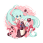 Tags: Fanart, Hatsune Miku, VOCALOID, Pixiv, Fanart From Pixiv, Pixiv Id 3500194