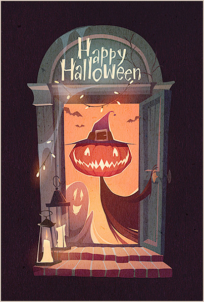 Halloween illustrati...