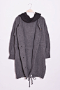 2014冬季新款女装长款羊毛衫 针织衫外套加厚带帽开衫毛衣女韩版 原创 设计 2013