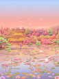 10款城市景观印刷插图
