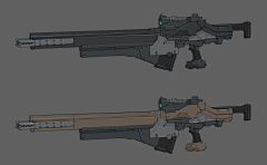 Lucian-Qu采集到现代武器-3D建模