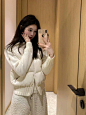 法国代购MON­CLER/蒙­口羽绒服白雪公主外套针织拼接24新冬季女-淘宝网