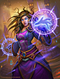 Violet Illusionist, Eric Braddock : My contribution to Hearthstone's new Adventure, One Night in Karazhan! 

©2016 Blizzard Entertainment