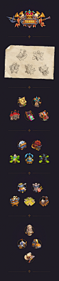 Icons for the game "The Age of the Musketeers" : Development of icons for the project "The Age of the Musketeers"