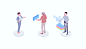 Isometry #3 : Illustration from explainer video