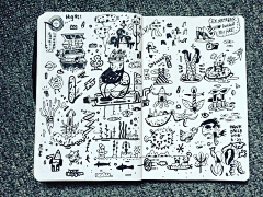 麻花儿_R采集到Illustration | Doodle涂鸦风