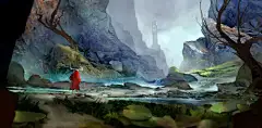 {插画系列}西方写实场景_1659550397786