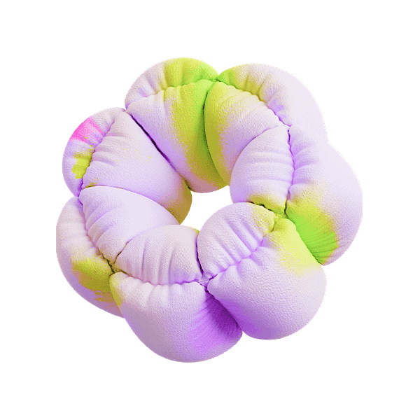 充气 3d 枕头插图