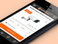 Responsive ecommerce mobile mockup