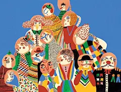 巴塞罗那画家Jana Glatt充满了色彩与创意的作品欣赏