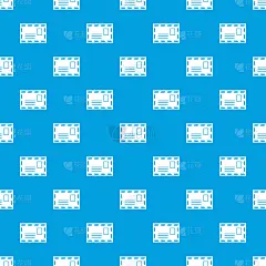 信封,邮件,式样,分离着色,明信片,几何形状,邮戳,重复,通信