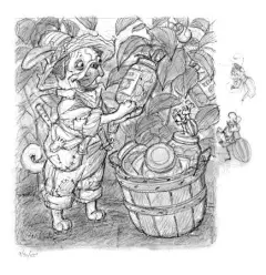 斯科特.古斯塔森（Scott Gustafson）动画学院的学习没能让Scott成为一个动画师却成为一位优秀的插画家。在过去25年创作生涯里，Scott创作了《圣诞前夜》《彼得潘》等优秀插画书。近年完成的《经典童话故事》，也使Scott从众多科幻和幻想艺术家中脱颖而出，获得了Chesly最佳图书插画奖……