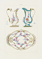 《赛佛尔瓷器》彩色石版插图欣赏