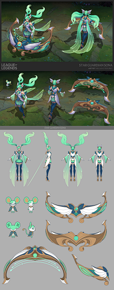 Lol Lor设定集 花瓣网 陪你做生活的设计师 T原画设计师 Megan O Rourke