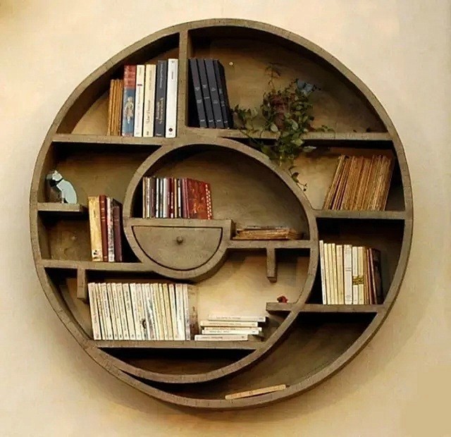 给设计师一面墙，还你一款超酷设计的书架！...