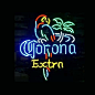 Fashion Neon Corona Extra Parrot Real Glass Tube Neon Signs Handcrafted Bulbs Beerbar Shop Display Neon Sign19x15!!!Best Offer!