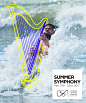 Orquesta Sinfónica Nacional: Summer Symphony - Harp | Ads of the World™