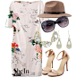  
#shein
#dress
#printeddress
#floral