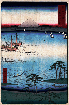 河川的柠檬采集到艺术风格——浮世绘版画