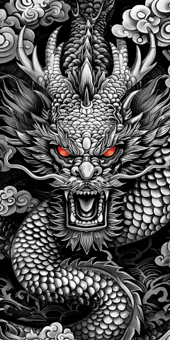 四大神兽暗青龙