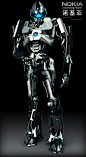 变形金刚3D机器人设欣赏（二） CG--创意图库 #采集大赛#