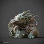 The cute dragon（ZBrush2018 beta test）, Zhelong Xu : Just spent 2 hours to created the cute dragon model in ZBrush2018 beta new feature: Sculptris pro.Maybe can improve it in nearly future.