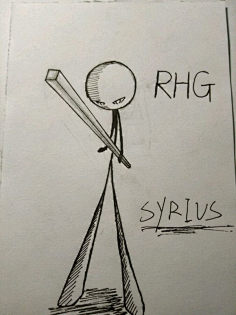 漫画设计火柴人