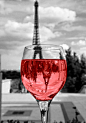 Paris through a glass of wine