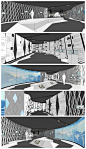 SU草图大师现代科技创意博物馆展览馆展厅博物馆陈列馆模型