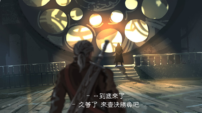 抽空简单重置了一下几个月前的图，模糊了前...
