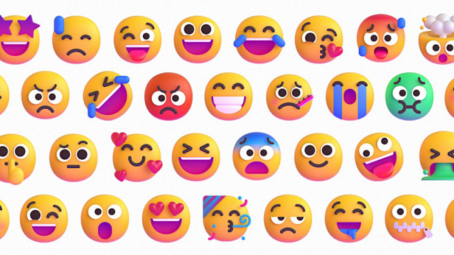 微软发布 Win11 全新 Emoji ...
