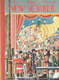 最喜欢的New Yorker杂志的17个圣诞老封面