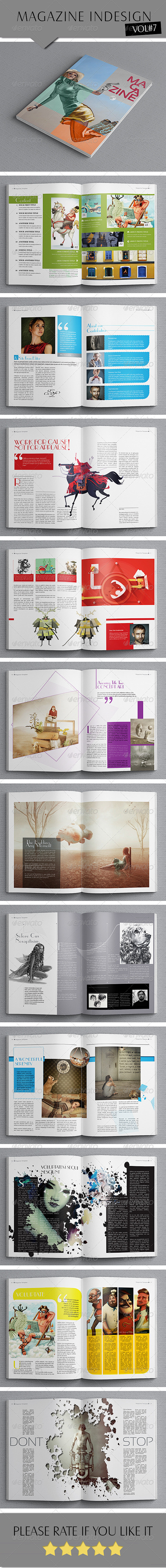 Indesign Magazine Te...