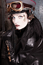 Steampunk-Portrait de Sonja Bender black-marilyn