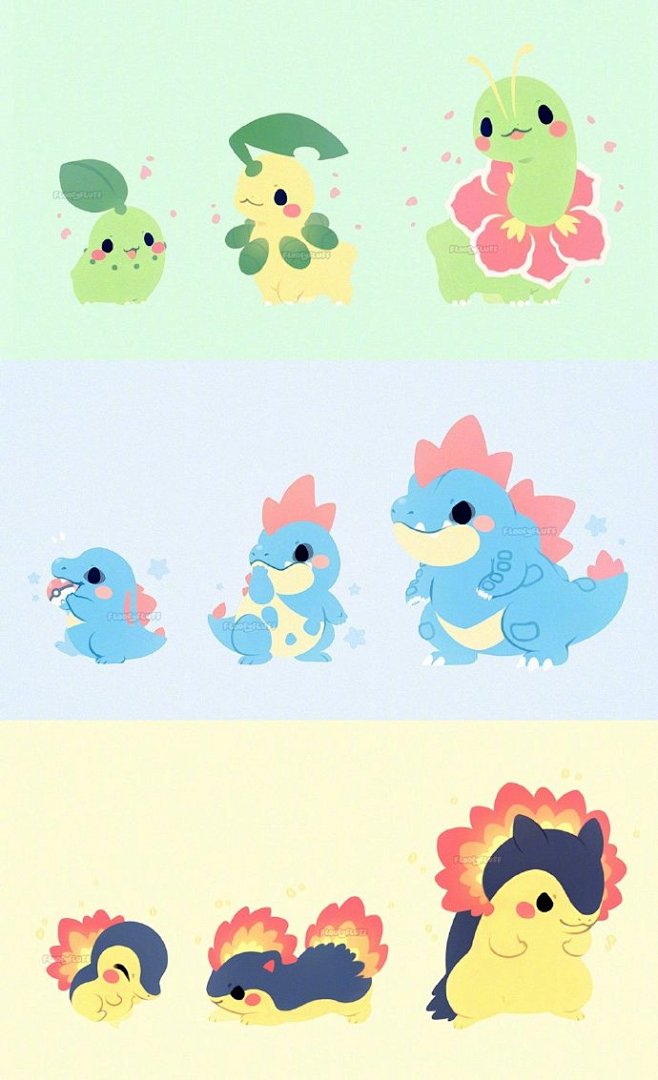 画师Ida笔下的小可爱
#精灵宝可梦##...