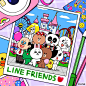 Photo shared by LINE FRIENDS_Official on March 23, 2022 tagging @linefriends_kr. May be a cartoon of text that says 'LINE FRIENDS ©LINE'.