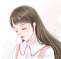 粉色的期许_remember___插画师作品_涂鸦王国gracg.com