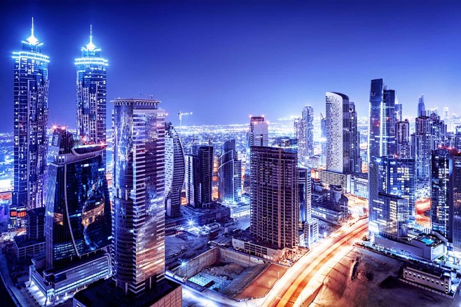 迪拜城市建筑景色高清图片 - 素材中国1...