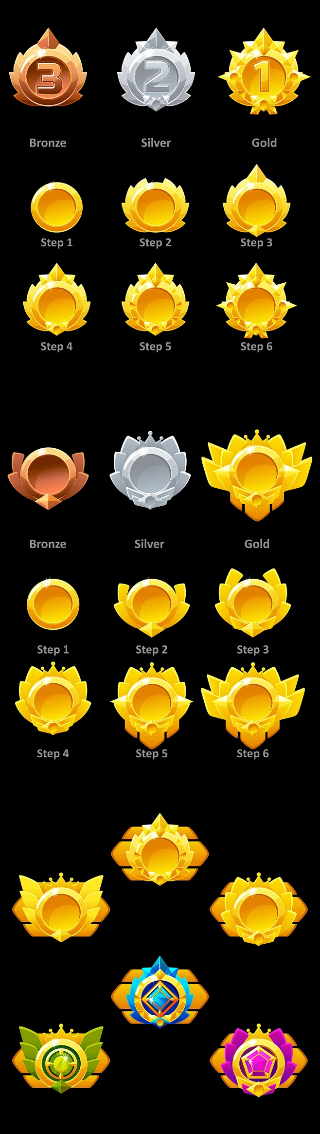 icon（勋章）-图标-美叶-花瓣网
