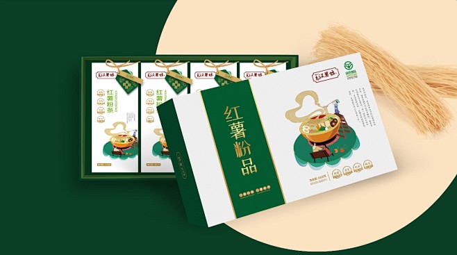 至觉案例丨汉薯坊：农产品“粉条”包装设计