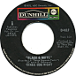 45cat - Three Dog Night - Black And White / Freedom For The Stallion - Dunhill - USA - D-4317