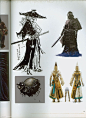 黑暗之魂所有NPC+BOSS+武器原画设定图_看图_黑暗之魂吧_百度贴吧