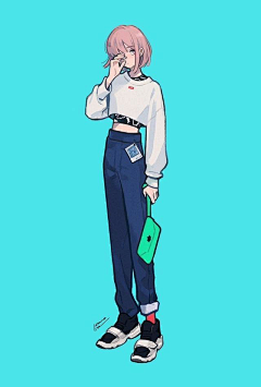 izumis采集到人物服装参考