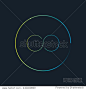Infinity-Unlimited Loading icon 2 color gradient