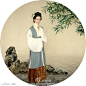 中国传统服饰参考--中国战国到民国女装_看图_古代吧_百度贴吧