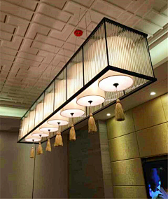 格格2009采集到新中式酒店会所灯饰