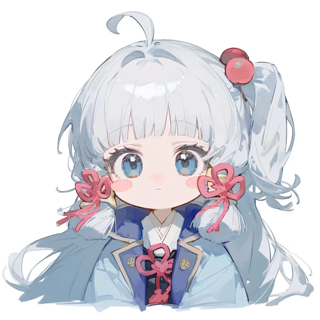 神里绫华｜AI插画安利 - 小红书