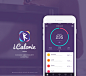 Health app icalorie : iCalorie —Healthy Weight and Lifestyle Manager Chosen as one of the Best iPhone app for 2015 in China.Show the effect of background images from https://500px.com/flow