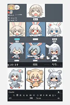 数字艺术多格漫画卡通漫画漫画手绘漫画手-众图网