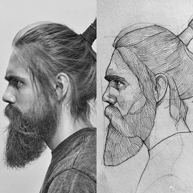 素描作品 | INS： j.drw